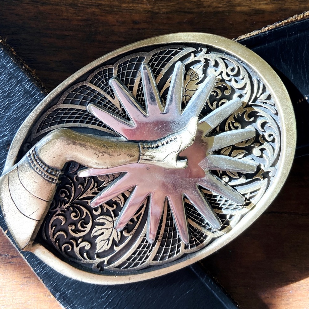 Ultra Rare The Gal Leg Marty McFly Belt Buckle
